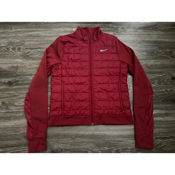 Nike Running Women's Therma-FIT Running Jacket size M red - Picture 1 of 8